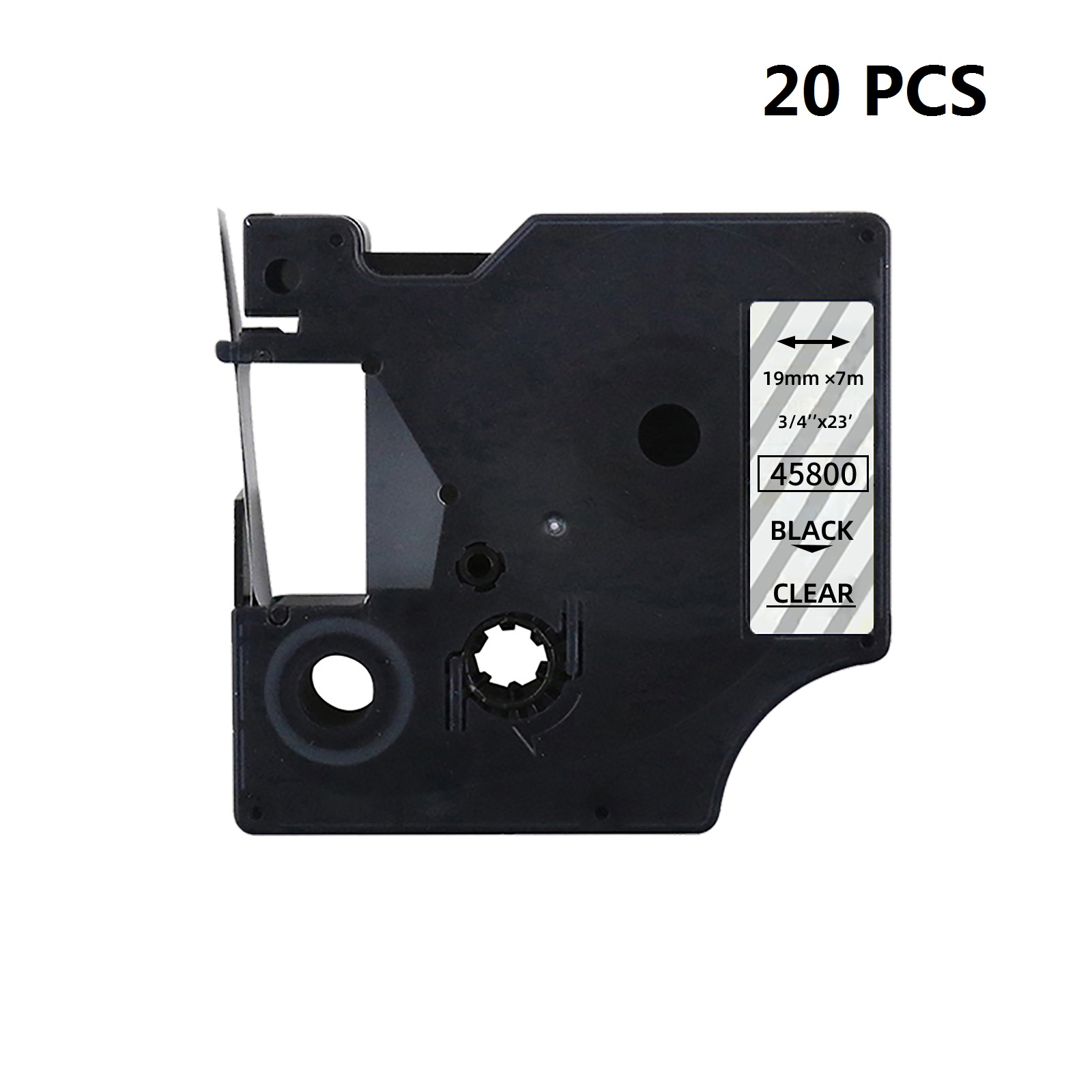 Label Printer Tape - 20 cintas de etiquetas de transferencia