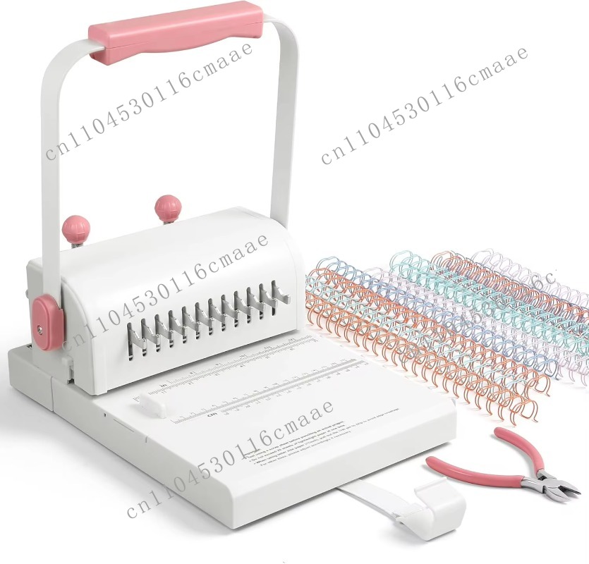 Binding Comb Plastic - Máquina Encuadernadora Manual Portátil para Encuadernación