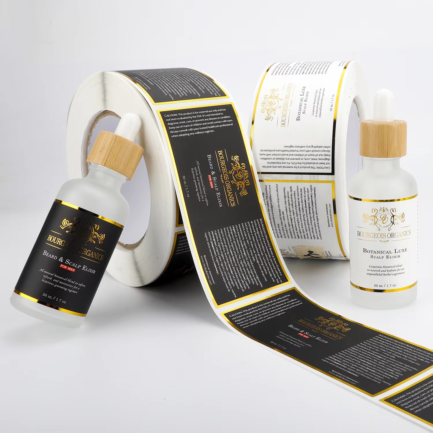 Sticker Label Roll - Impermeable personalizado | Etiqueta en rollo