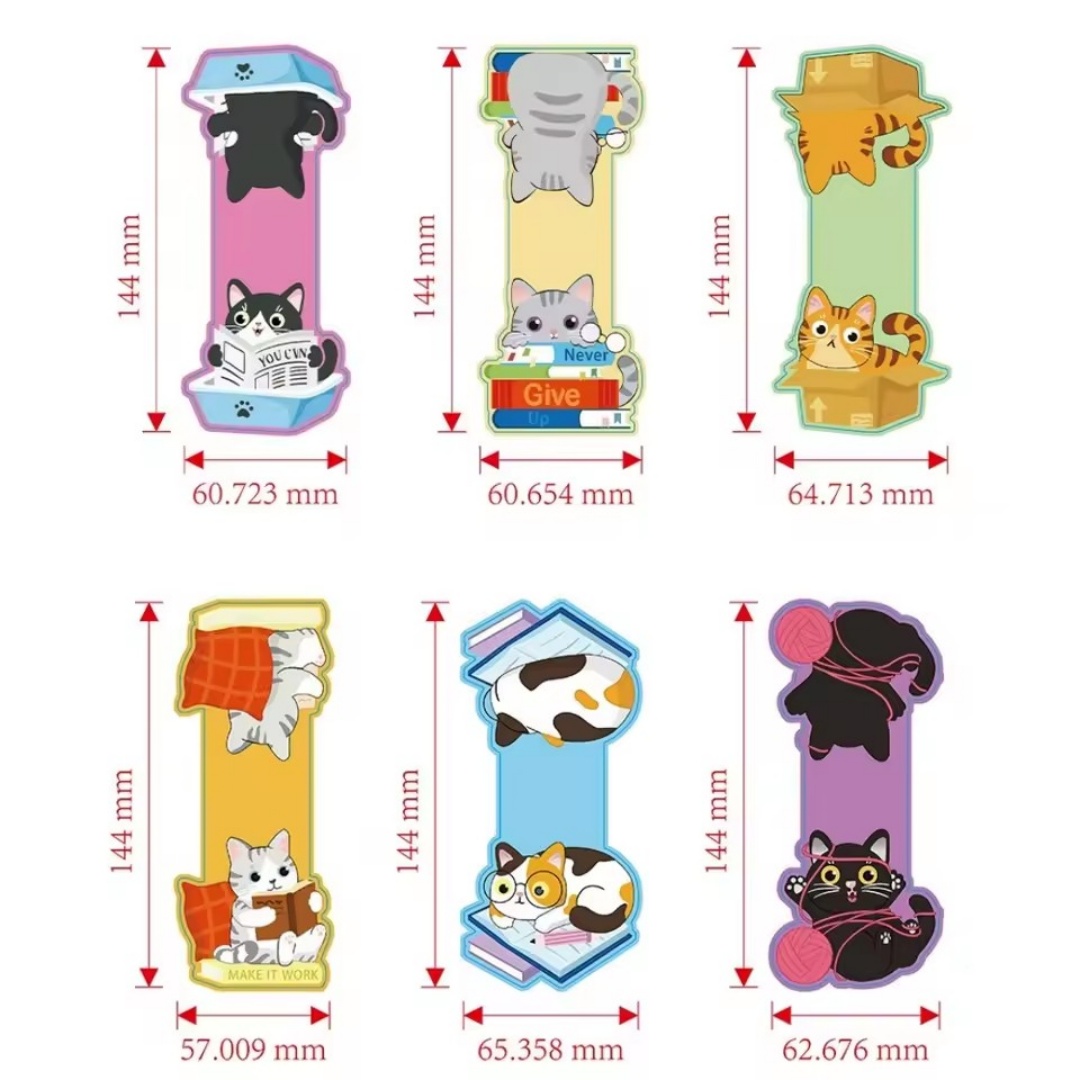 Bookmark Magnetic Clip - 1 Juego de Marcadores Magnéticos con