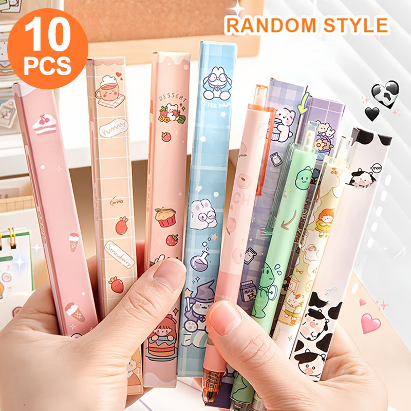 Stationery Supply Business - 10 bolígrafos de gel individuales en