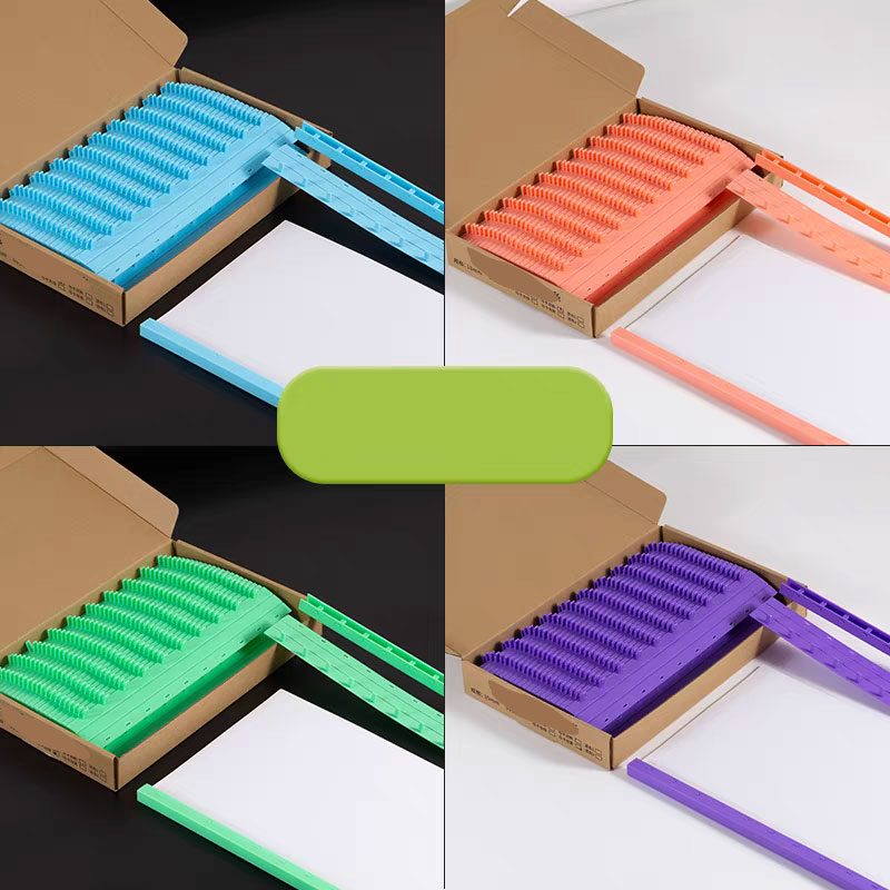 50 unidades de tiras de encuad - Binding Comb Plastic reseña y precio