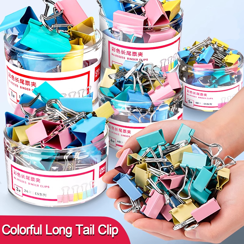 Juego de 40 clips metálicos la - Binder Clip Assorted reseña y precio