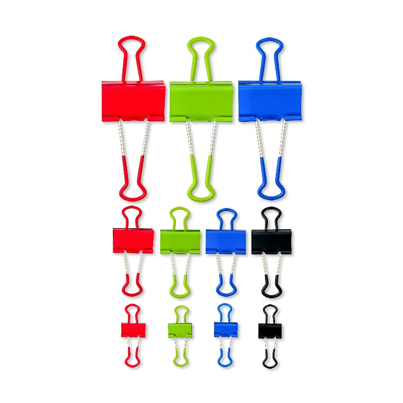 Clips de Sujeción, Colores y T - Binder Clip Assorted reseña y precio