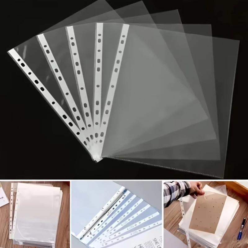 100 carpetas de plástico trans - Binder Clip Assorted reseña y precio