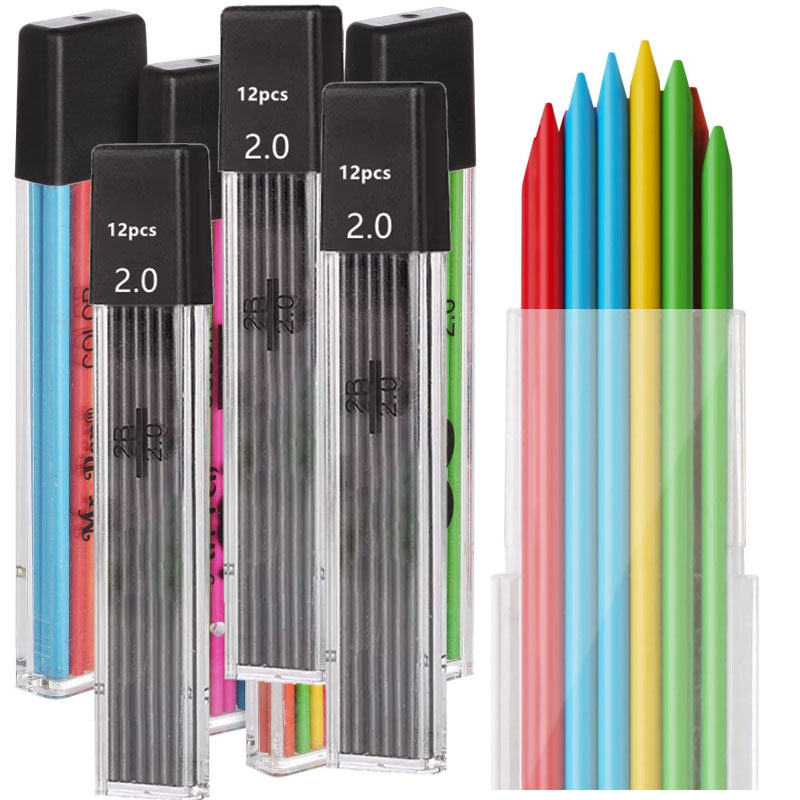 Lápices mecánicos de 2,0mm, re - Mechanical Pencil Lead reseña y precio