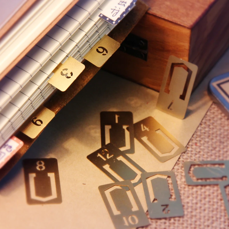 Marcapáginas de cobre Vintage, - Stationery And Office Supply Stores reseña y precio