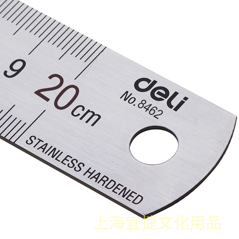 Deli-Regla recta de Metal de a - Stationery And Office Supply Stores reseña y precio