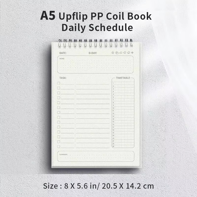 Agenda planificadora en espira - Office Stationery Supply List reseña y precio