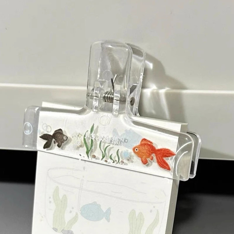 Clip transparente de acrílico  - Binder Clip Assorted reseña y precio