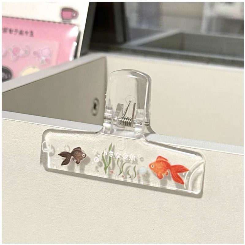 Clip transparente de acrílico  - Binder Clip Assorted reseña y precio
