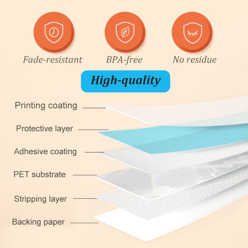 Etiquetas Adhesivas Térmicas p - Label Printer Tape reseña y precio