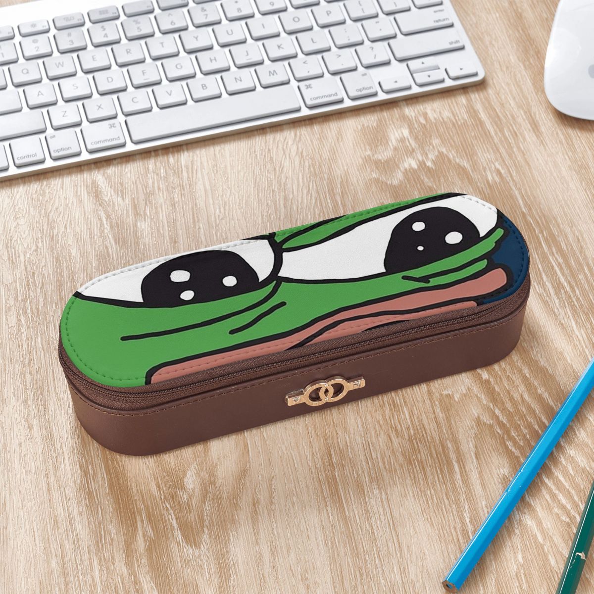 Estuche de Lápices de Cuero de - Stationery And Office Supply Stores reseña y precio