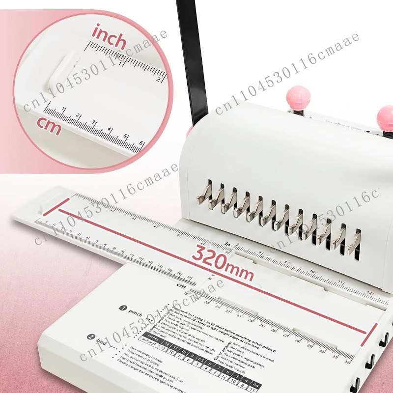 Máquina Encuadernadora Manual  - Binding Comb Plastic reseña y precio