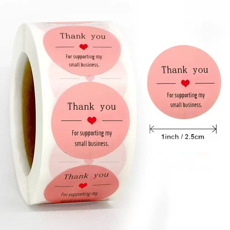 Gracias por apoyar mis pegatin - Sticker Label Roll reseña y precio