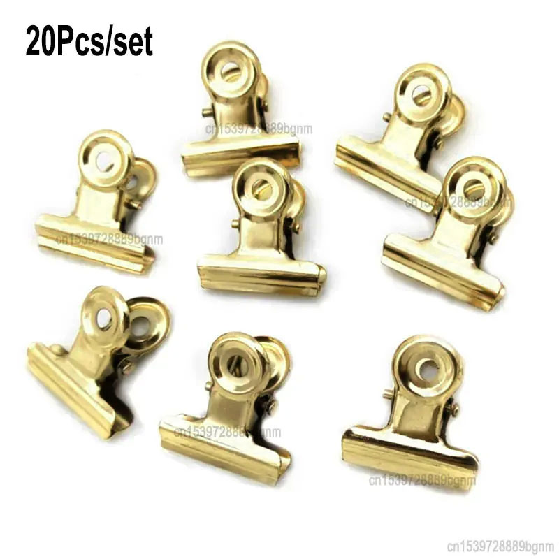 20 unids/set 21mm * 23mm Clips - Binder Clip Assorted reseña y precio