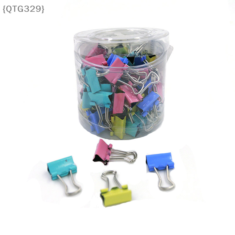 【F2-QT329】60 clips metálicos p - Binder Clip Assorted reseña y precio