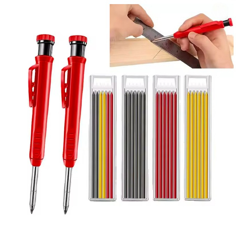 Juego de lápices de carpintero - Mechanical Pencil Lead reseña y precio