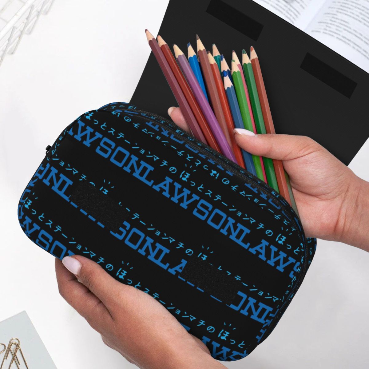 Estuche para lápices Lawson St - Stationery And Office Supply Stores reseña y precio