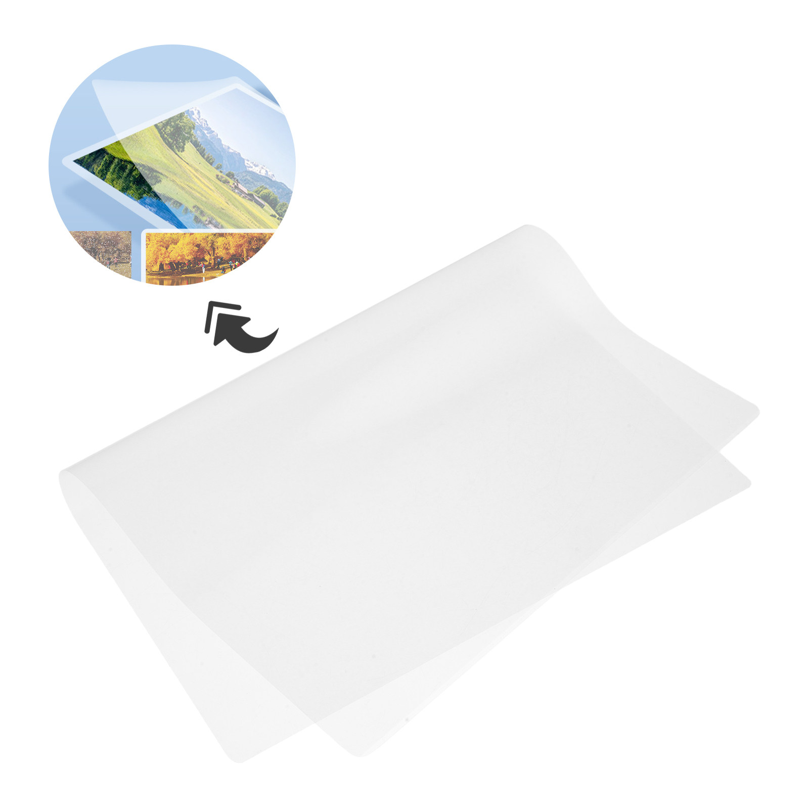 100 Hojas de Fundas Térmicas p - Document Laminator Pouch reseña y precio