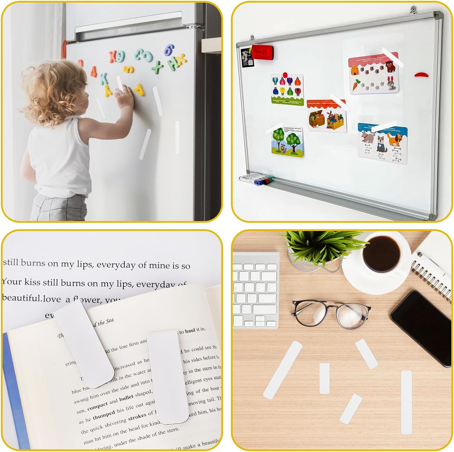 15 marcapáginas magnéticos en  - Bookmark Magnetic Clip reseña y precio