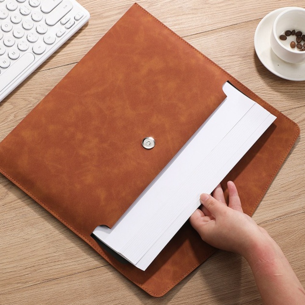 Bolsa para archivos de cuero P - Is Stationery Office Supply reseña y precio