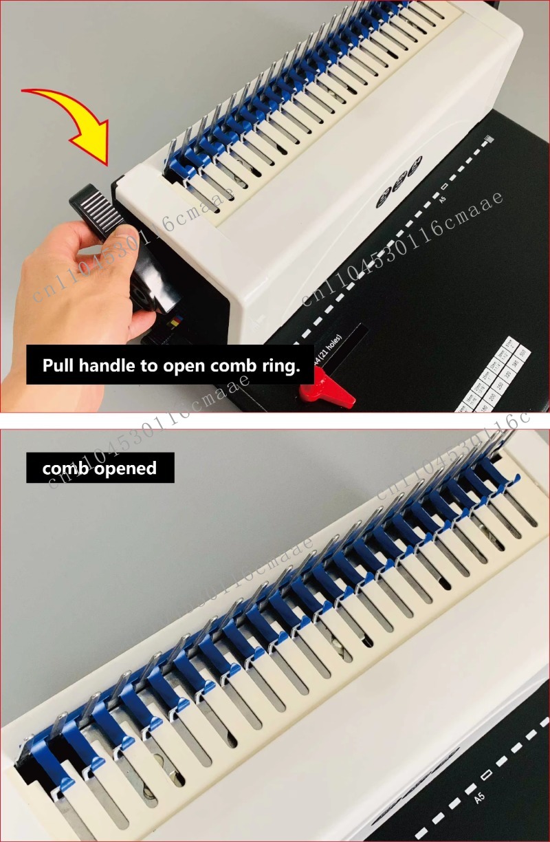 Máquina Encuadernadora Manual  - Binding Comb Plastic reseña y precio
